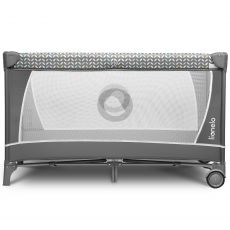 Дитячий манеж Lionelo Flower Grey Scandi